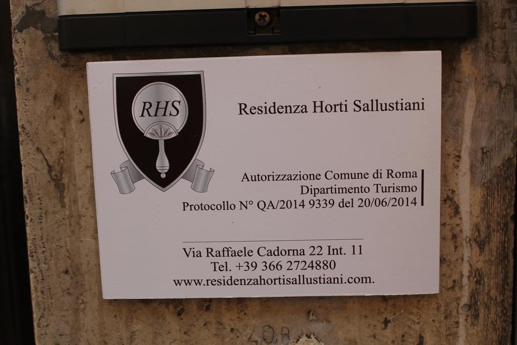 Residenza Horti Sallustiani Rome Luaran gambar